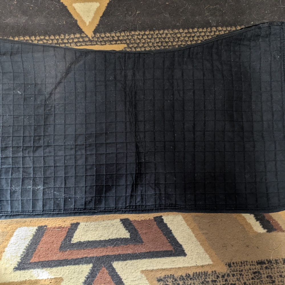 Black Quilted Back On Track Liner